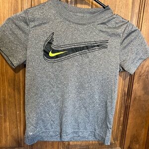 Grey Nike dri-fit tshirt and short set